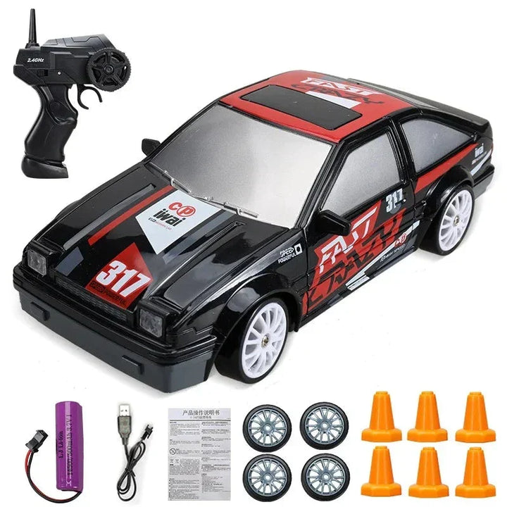 Mini Drifter Rennwagen, ferngesteuertes RC Auto, realistisches Fahrgefühl, Top Geschenkidee.