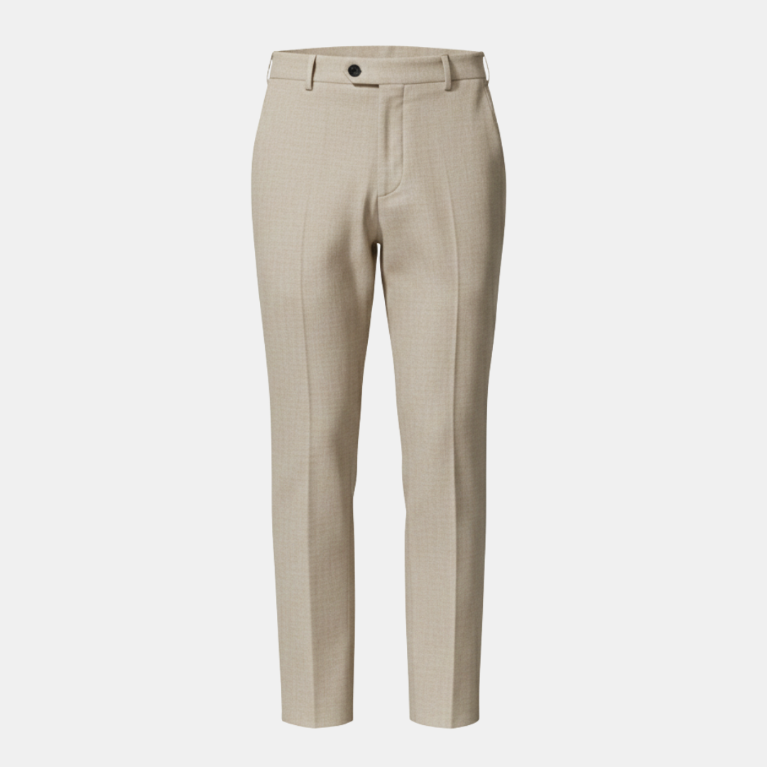 Klassische Herren Stoffhose für eleganten Sommer & Freizeit. Komfortabler gerader Schnitt, ideal für Business Casual.