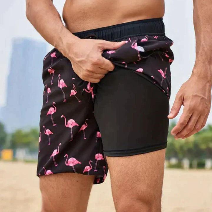Stilvolle Herren Badehose, schnelltrocknend für Sommer, Strand & Urlaub. Komfortable Bademode & Schwimmhose.