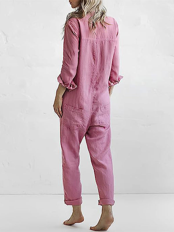 Bequemer Damen Jumpsuit Sydney, ideal als entspannter Einteiler für Freizeit & Alltag.