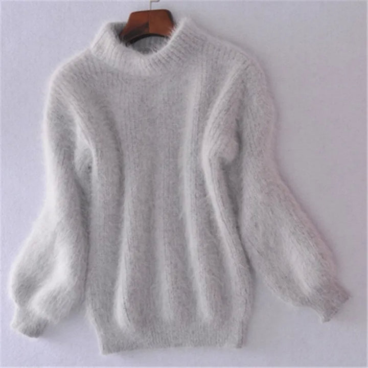 Eleganter Damen Strickpullover, vielseitige Wintermode. Komfortabler Langarm-Pulli für stilvolle Alltags-Looks.