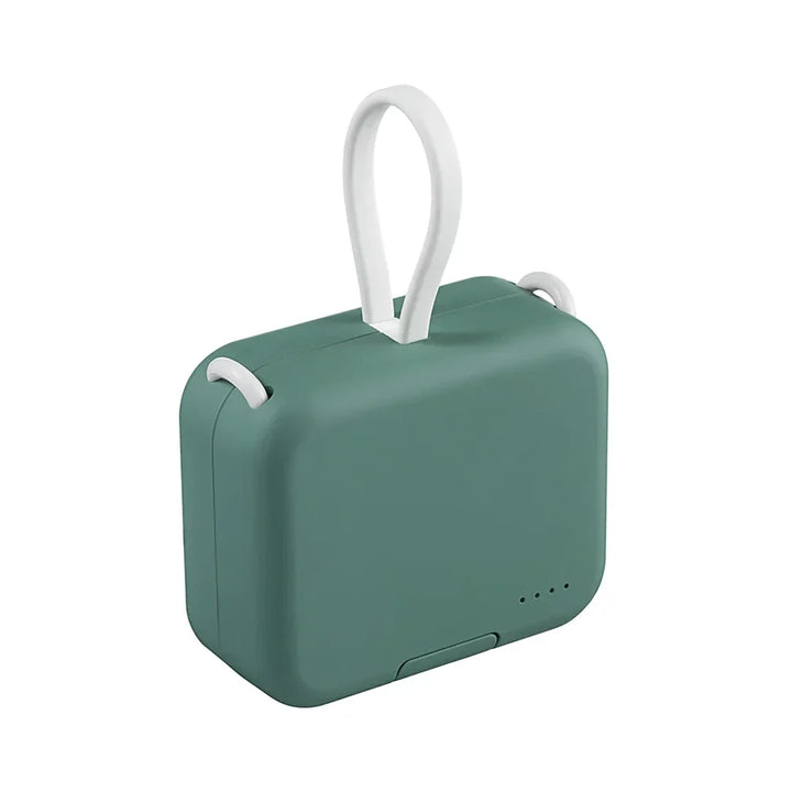Stylische PowerPocket Powerbank, mobiles Ladegerät für alle Smartphones, kompakt und leistungsstark.