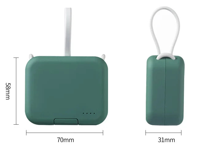 PowerPocket Powerbank mit USB-C, universaler mobiler Akku für schnelles Laden von Mobilgeräten.