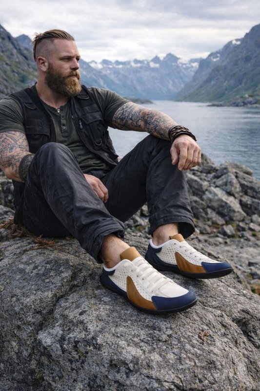 Entspannte Herren Urlaubsschuhe, leichte Slip-On Loafer, perfekt zum Spazierengehen oder Relaxen.