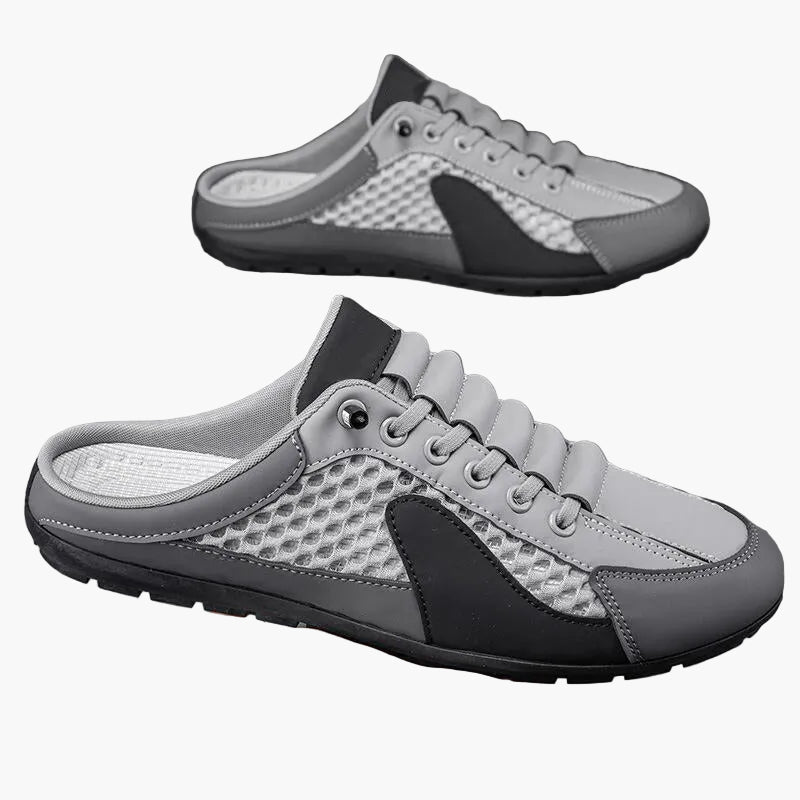 Hochwertiger Herren Slipper mit feinen Nähten, flexibel und bequem, perfekt für Sommer und Freizeit.