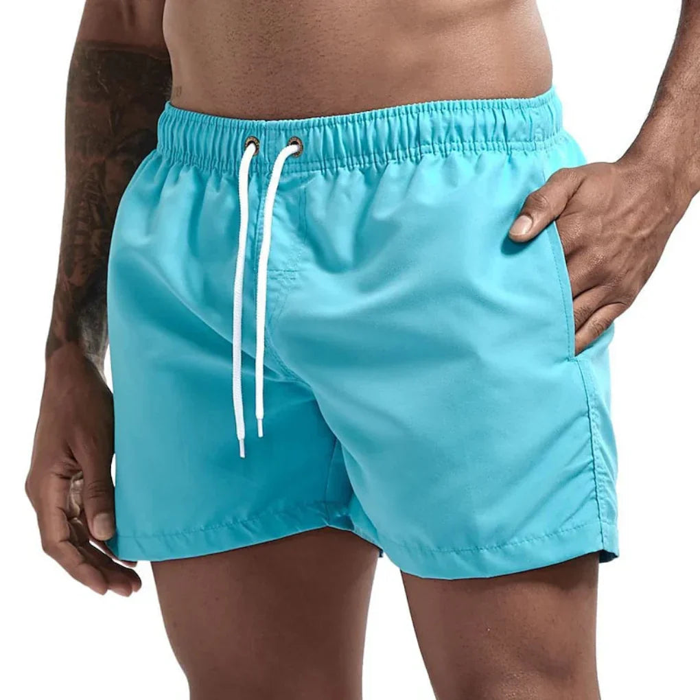Herren Badeshorts, schnelltrocknend, Regular Fit, ideal für Strand & Pool.