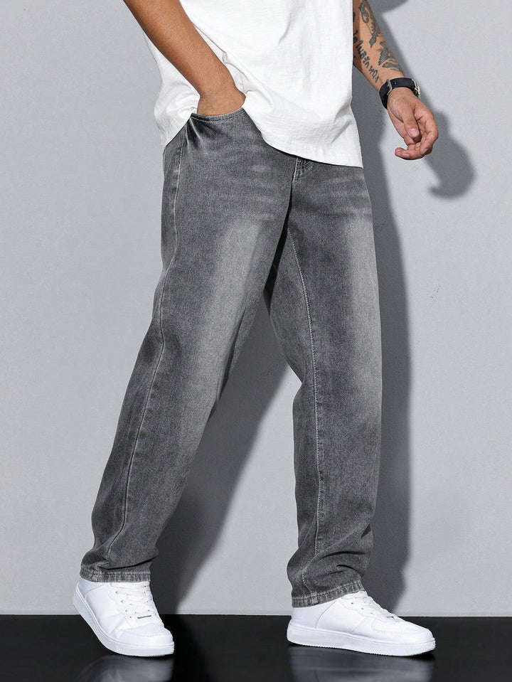 Komfortable Herren Baggy Jeans, perfekte Streetwear-Hose für Urban-Styles.
