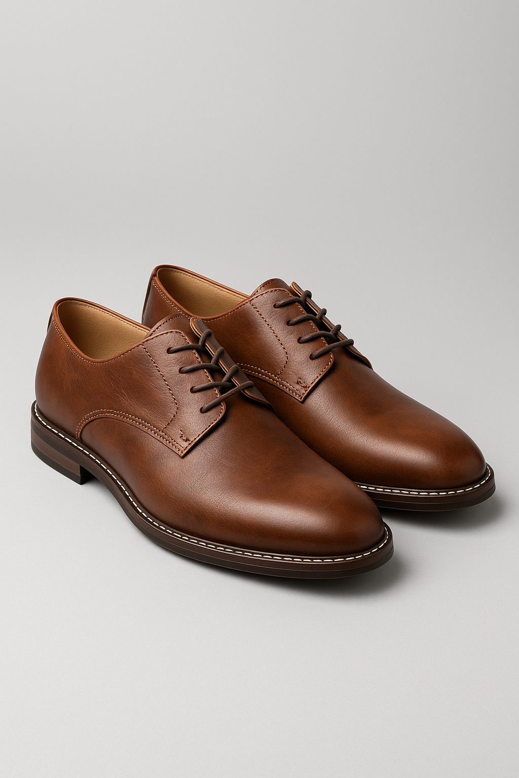 Herren Business Schuhe Braun, elegant und bequem, ideal für Büro und formelle Anlässe.