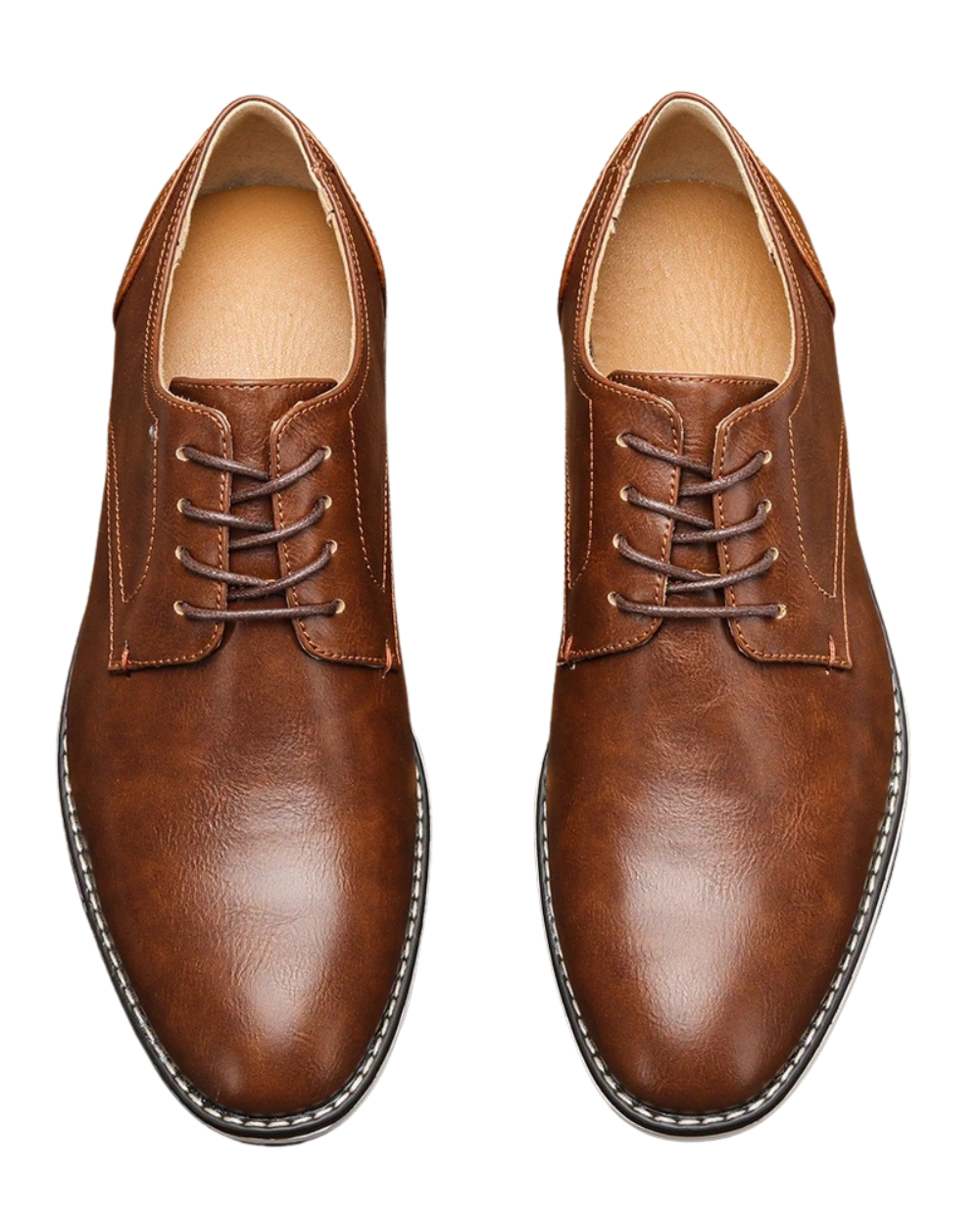 Klassische braune Herren Schnürschuhe für Business und Smart Casual Looks, stilvoll & vielseitig.