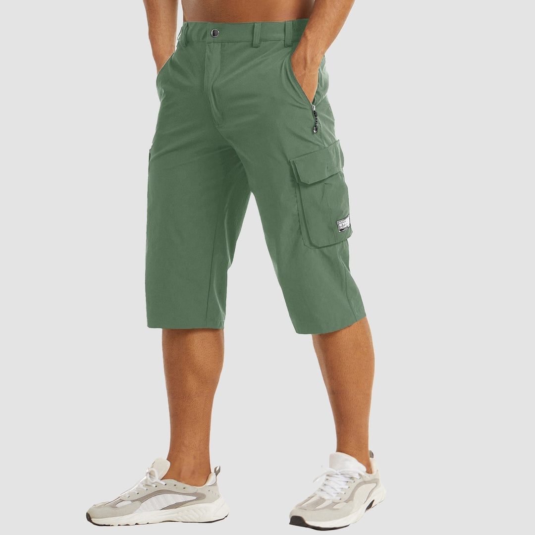 Stylische Herren Cargo Shorts für den Sommer, leicht & bequem, perfekt für urbane Freizeit und entspannte Tage.