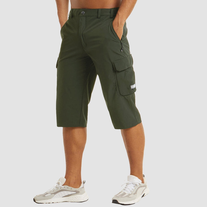 Hochwertige Herren Cargo Shorts, atmungsaktiv und schnelltrocknend, die ideale Wahl für aktive Herrenmode.