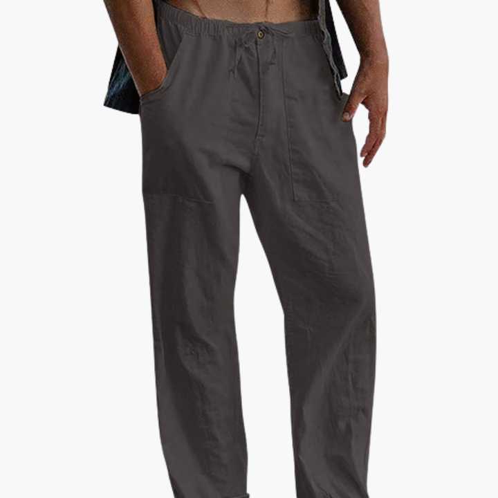 Klassische Herren Freizeithose, bequem & vielseitig für Männer. Stylisch & ganzjährig.