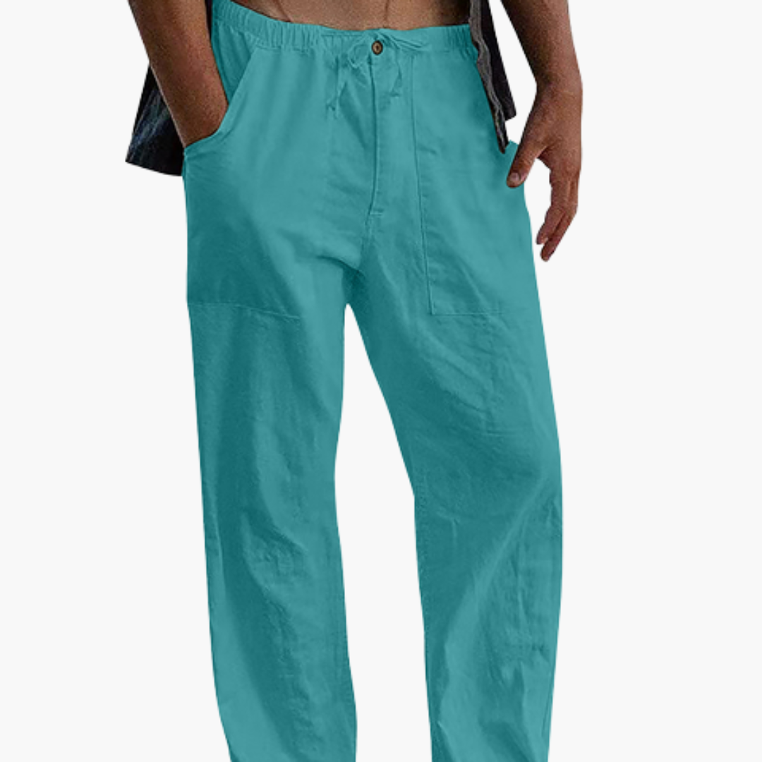 Herren Freizeithose lässig kombiniert, perfekt für Freizeit & moderne Männer. Stylische Mode.