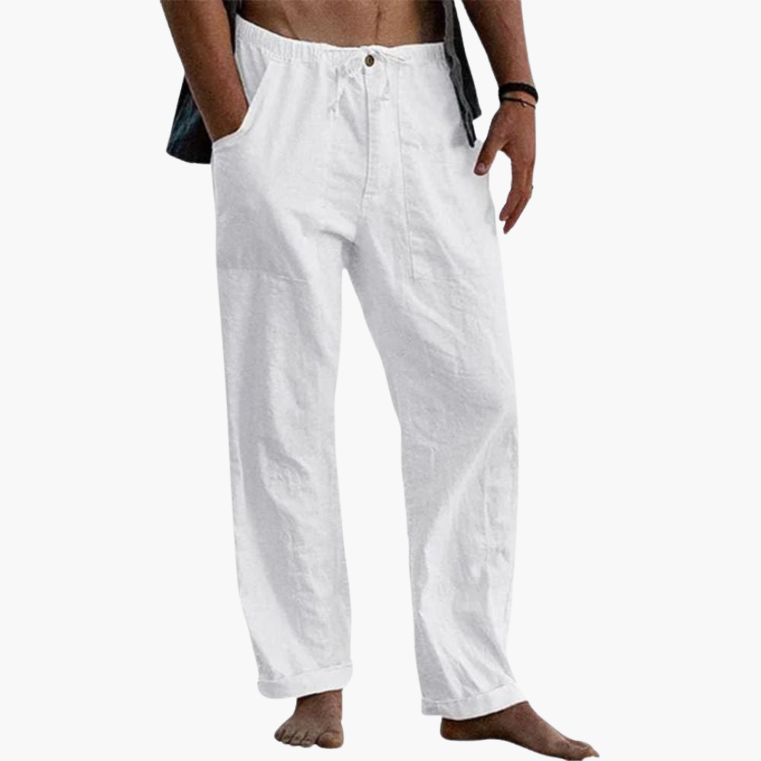 Modische Herren Freizeithose in voller Länge, bequem und modern im Design. Für jeden Mann.