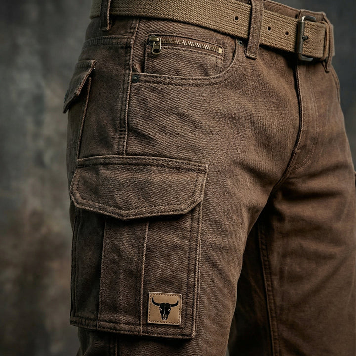 Bequeme, isolierte Herren Freizeithose für optimalen Tragekomfort an kalten Herbsttagen. Ideal als Outdoor-Hose.
