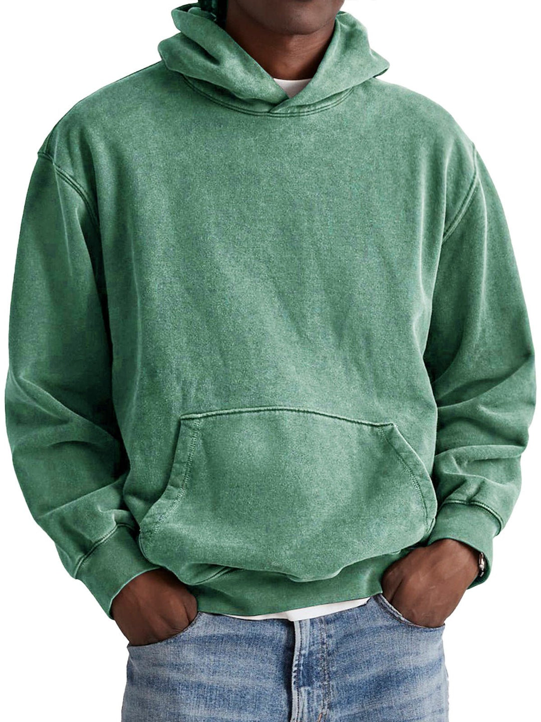 Herren Freizeit-Kapuzenpullover, weich und komfortabel, mit großer Kängurutasche, vielseitig kombinierbar.