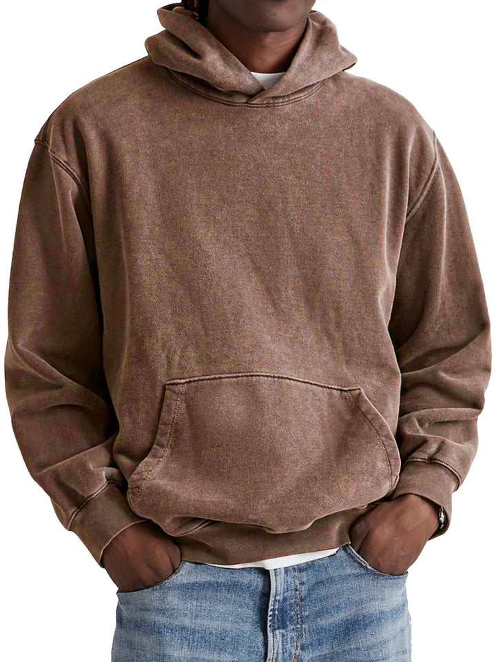 Unisex Kapuzenpullover, locker sitzend, Kängurutasche, optimal für Alltag und Sport, angenehmer Tragekomfort.
