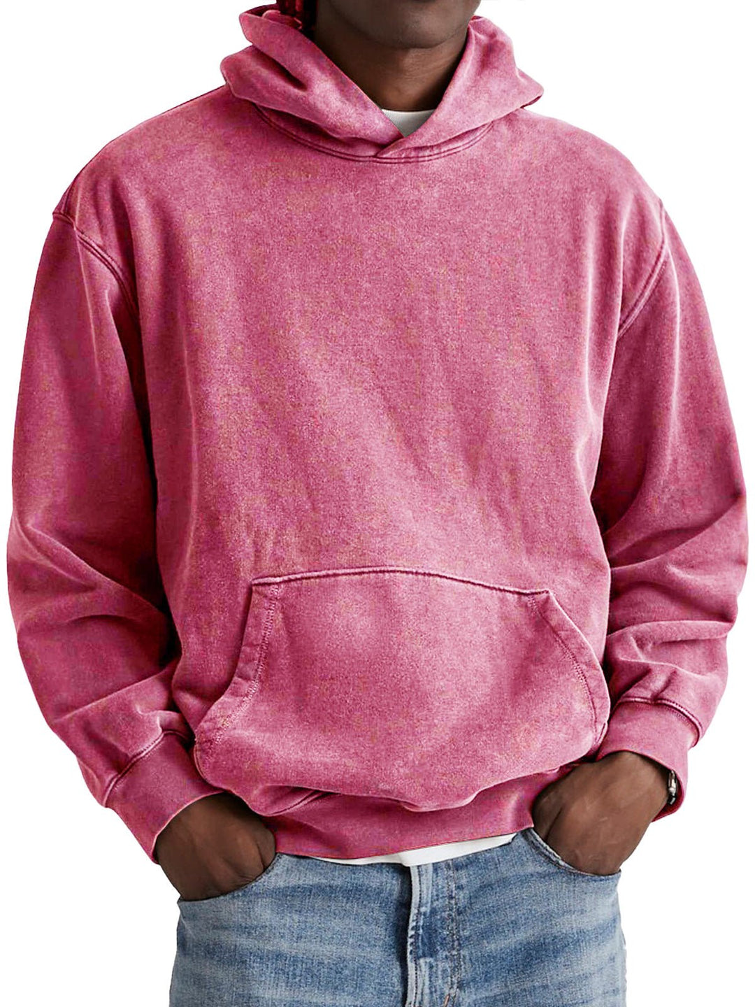 Warmer Herren Hoodie mit Kängurutasche, bequem und locker, perfekt für kühle Tage im Alltag.