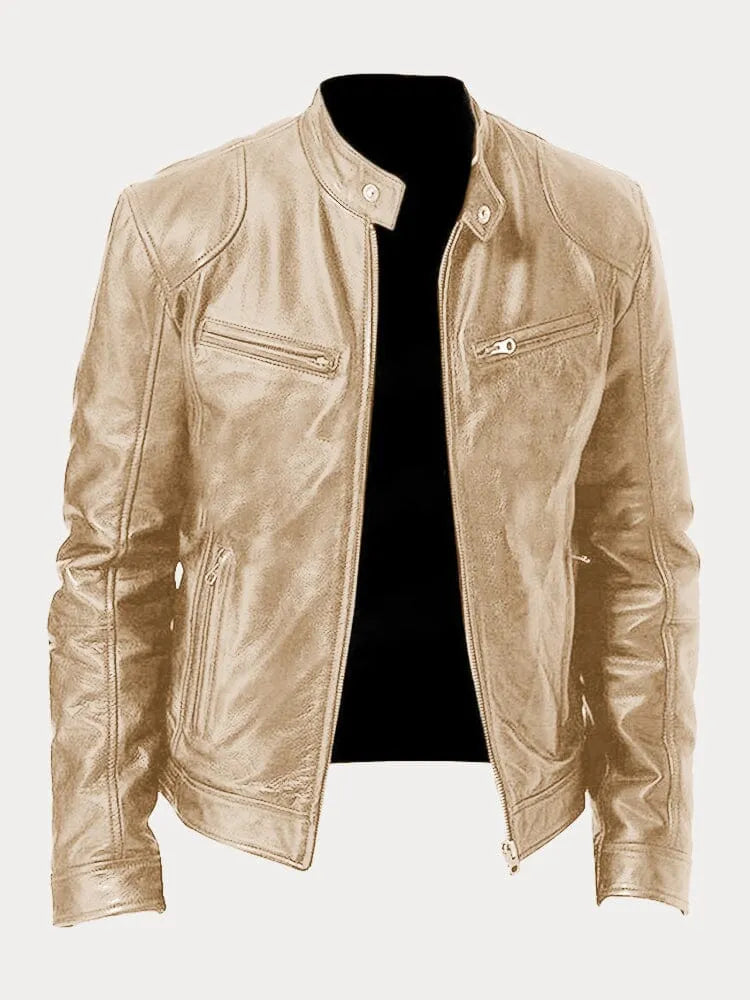 Modische Herrenjacke im klassischen Stil; zeitloser Schnitt für smarte Männer.