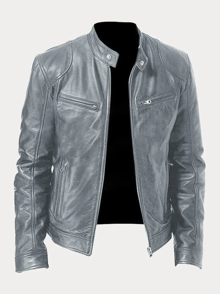 Bequeme klassische Herrenjacke; elegante Freizeitjacke für den Alltag.