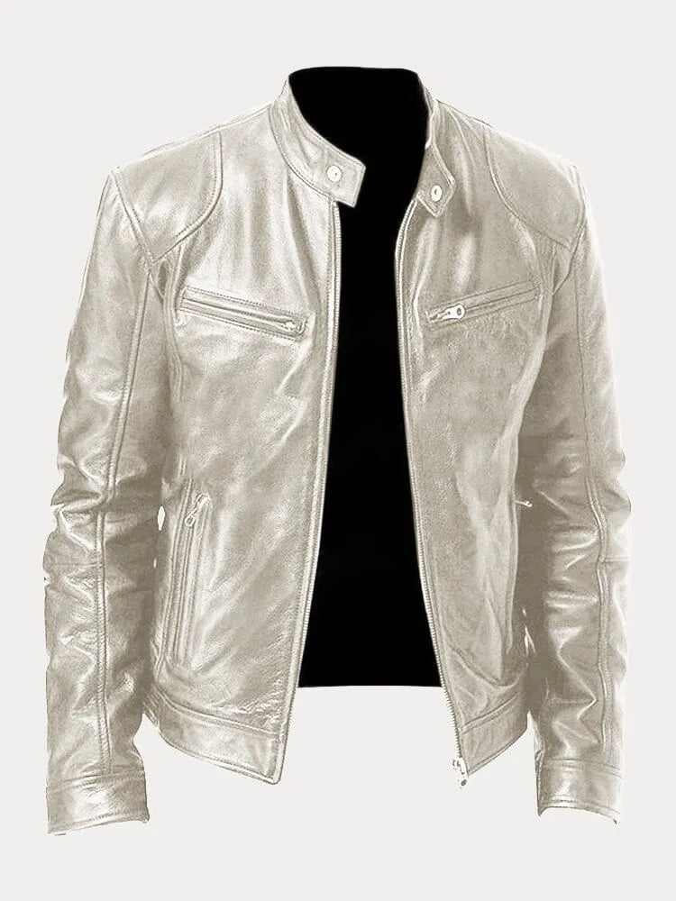 Perfekte Herren Übergangsjacke; klassischer Stil für Frühling und Herbst; schmale Passform.
