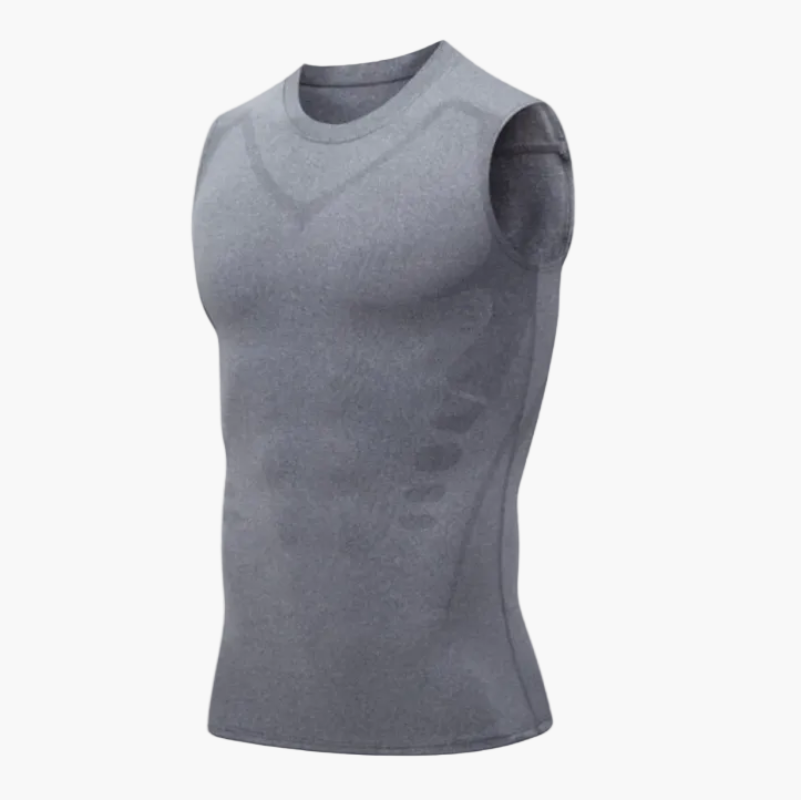 Stylisches ärmelloses Herren Activewear Kompressionsshirt für anspruchsvolles Training & Sport.