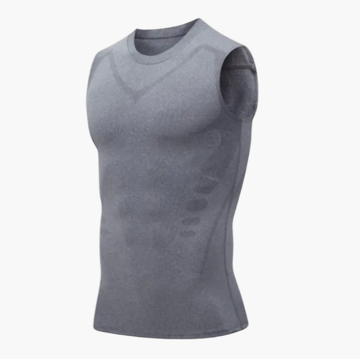 Stylisches ärmelloses Herren Activewear Kompressionsshirt für anspruchsvolles Training & Sport.