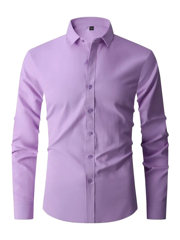 Stilvolles Freizeithemd für Herren. Elegantes Langarmhemd, perfekt für smarte Looks & entspannte Tage.