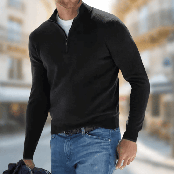 Eleganter Casual Herren Pullover im modernen Stil, perfekt als Business Casual Oberteil für Männer.