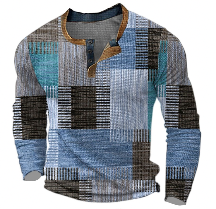 Bequemer Herren Alltagspullover im Retro-Stil, perfekt für lässige Eleganz und Komfort.