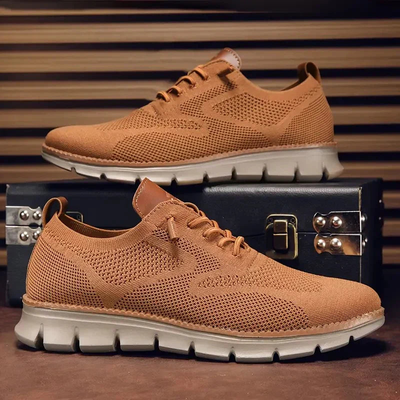Rutschfeste Herren-Sneaker für sicheren Halt; bequeme, orthopädische Alltagsschuhe für Herren.