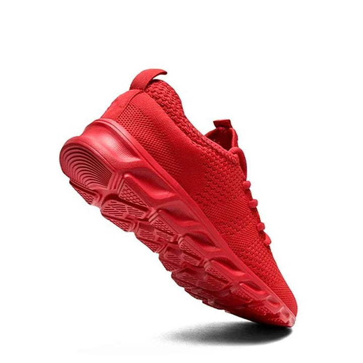Verschiedene Farben orthopädischer Herren Sportschuhe, atmungsaktiv und bequem für aktive Männer.