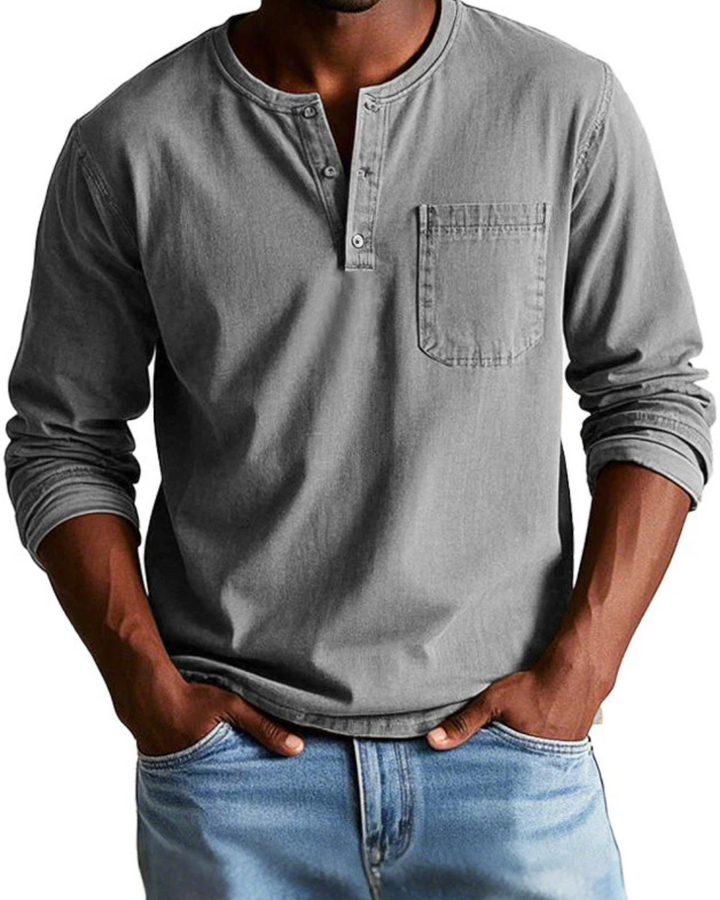 Stilvolles Herren Polohemd für Frühling & Sommer. Perfekt für Smart Casual Outfits und entspannten Alltag.