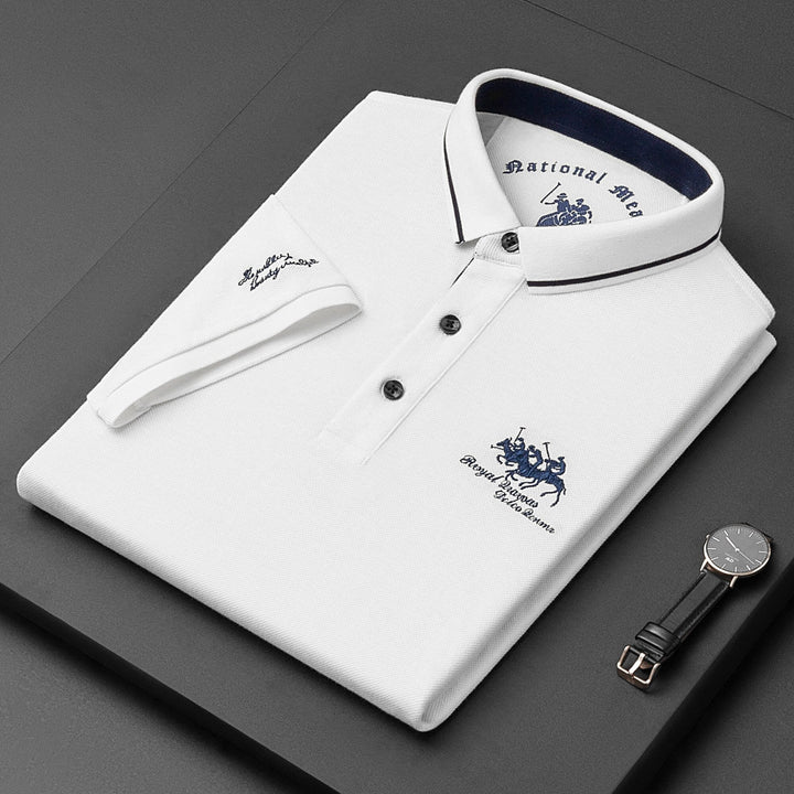 Lässiges Herren Poloshirt mit klassischer Knopfleiste, bequemes Sommer-Oberteil für jeden Tag.