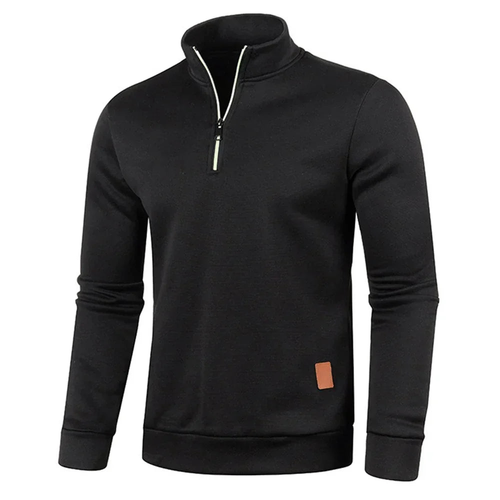 Eleganter Herren Herbstpullover, perfekt für Business Casual. Zeitlose Herrenmode für kühle Herbst- & Wintertage.