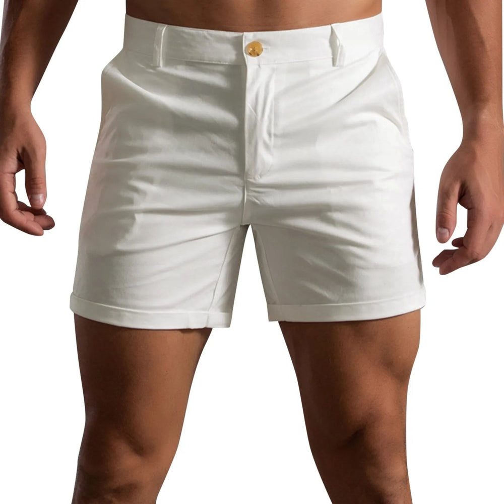 Bequeme Herren Regular Fit Sommer Shorts aus atmungsaktivem Stoff, ideal für Casual & Outdoor Aktivitäten.