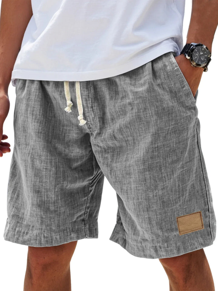 Bequeme Herren Relaxed Fit Shorts, leichter Stoff für Freizeit und Urlaub. Kurze Hosen.