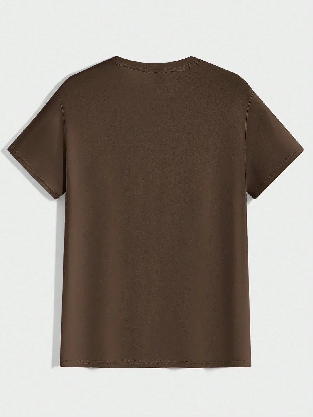 Gefaltetes Herren Basic T-Shirt mit Rundhals & feiner Struktur, vielseitig kombinierbar.