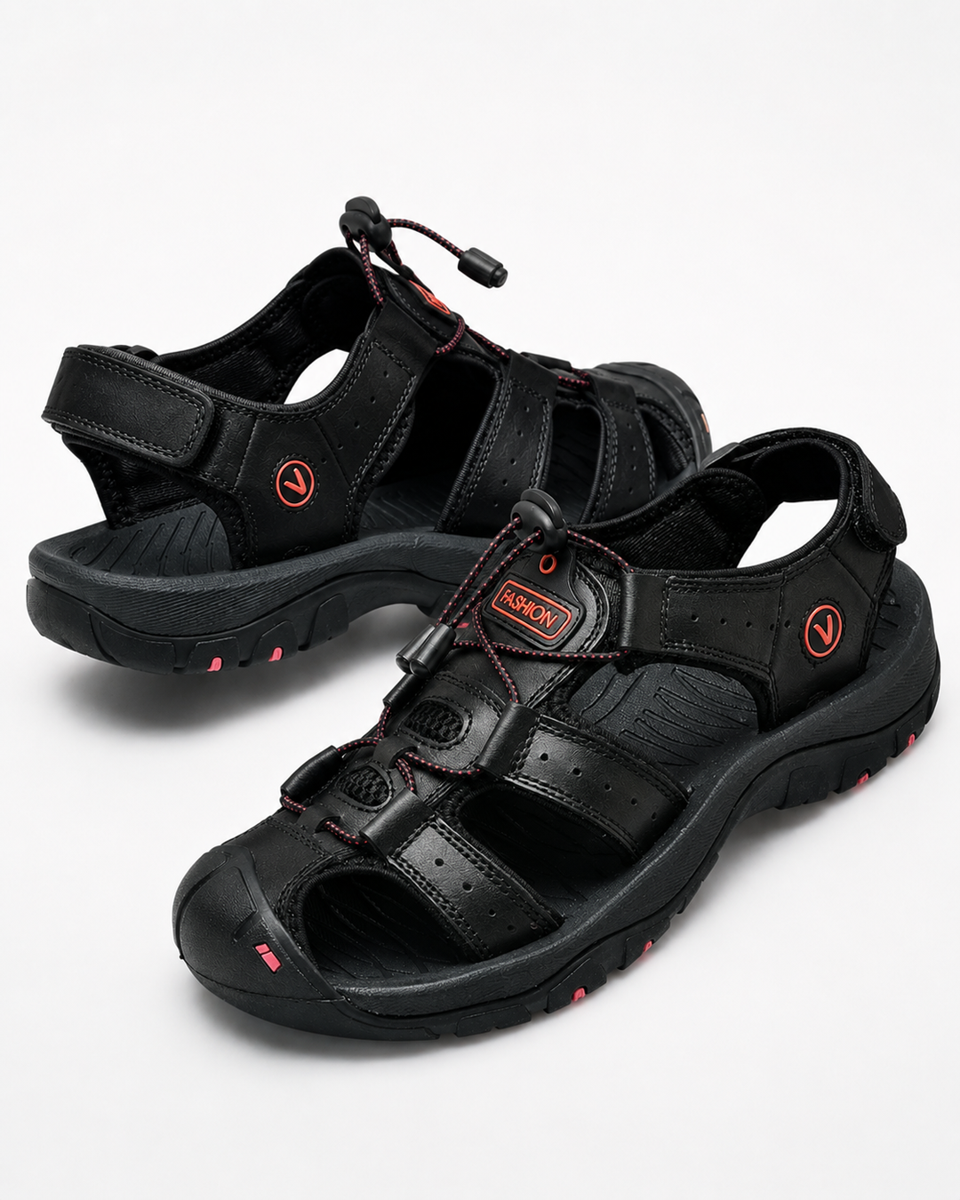 Rutschfeste Herren Strandsandalen, ideal für nasse Untergründe, mit bequemer Passform für den Sommer.