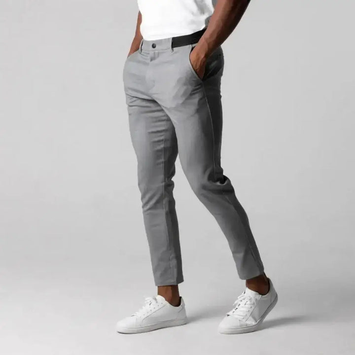 Herren Slim-Fit Hose, dehnbar, bequem und elegant für Business & Freizeit. Ideale Herrenhose für stilvollen Komfort.