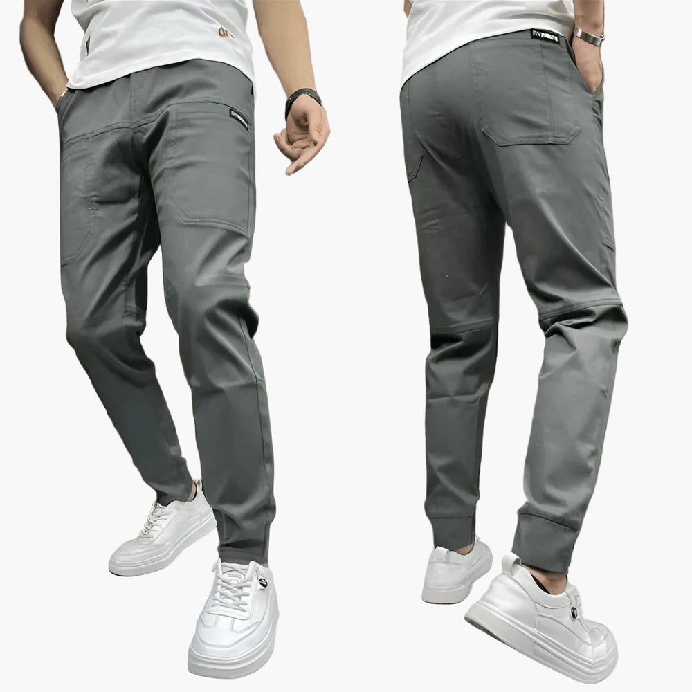 Bequeme Herren Jogginghose Slim-Fit für Freizeit und Alltag. Stylische Sporthose für modernen Komfort.