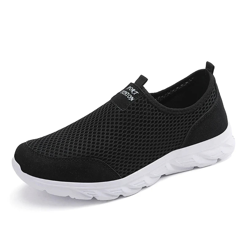 Herren Slip-On Sneakers: Bequem, leicht und atmungsaktiv, optimal für Reisen, Spaziergänge und Alltag.