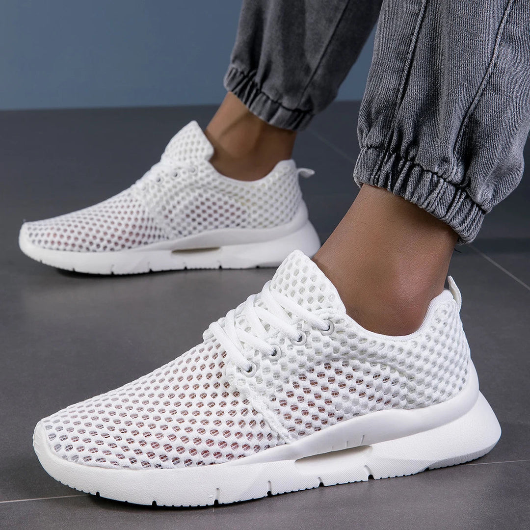 Stylische Herren Freizeitschuhe, atmungsaktiv, mit Schnürverschluss, ideal für Sommer & Komfort.