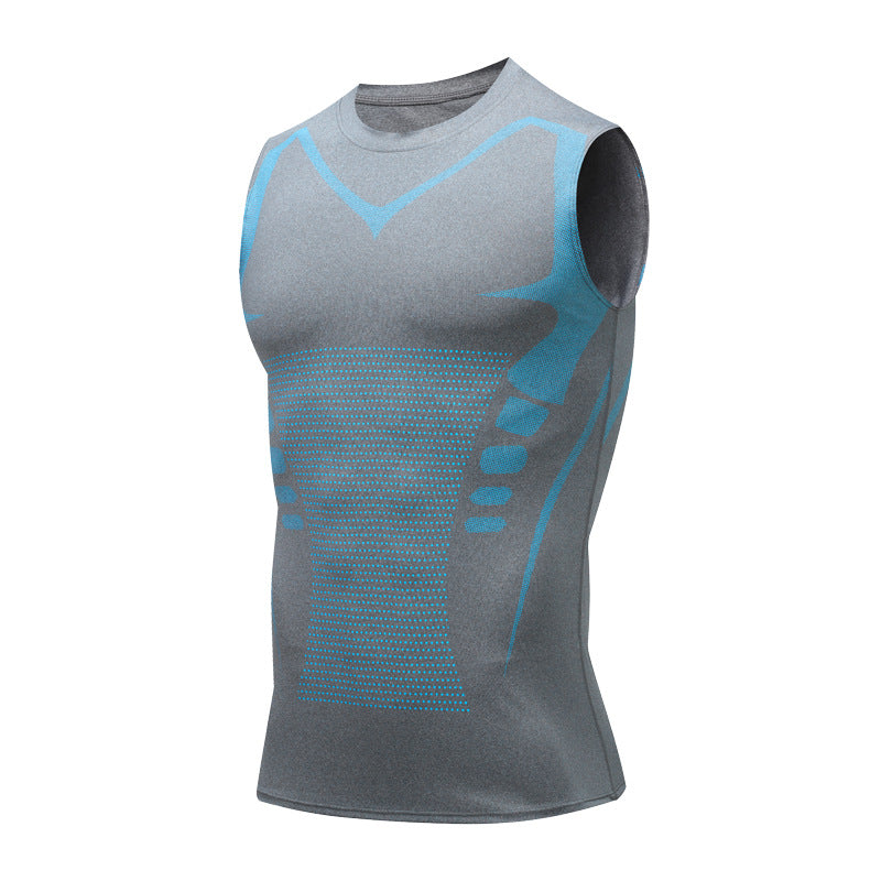 Atmungsaktives Herren Tank Top für Sport. Schnelltrocknende Fitnessweste, perfekt für Laufen & Gym.