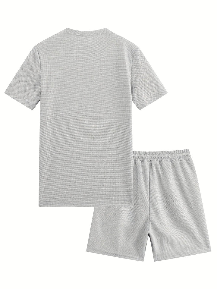 Herren Casual Sport Set: Atmungsaktives Material, perfekt für heiße Sommertage.