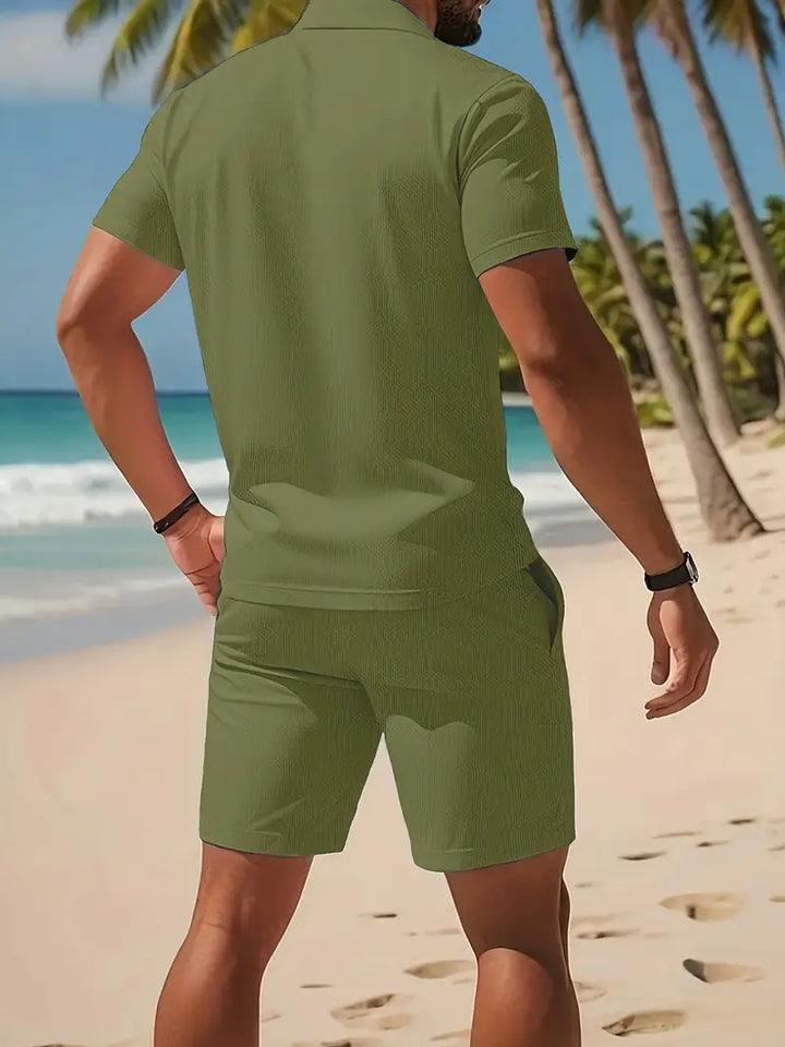 Hochwertiges Herren Activewear Set, strapazierfähig und stilvoll.