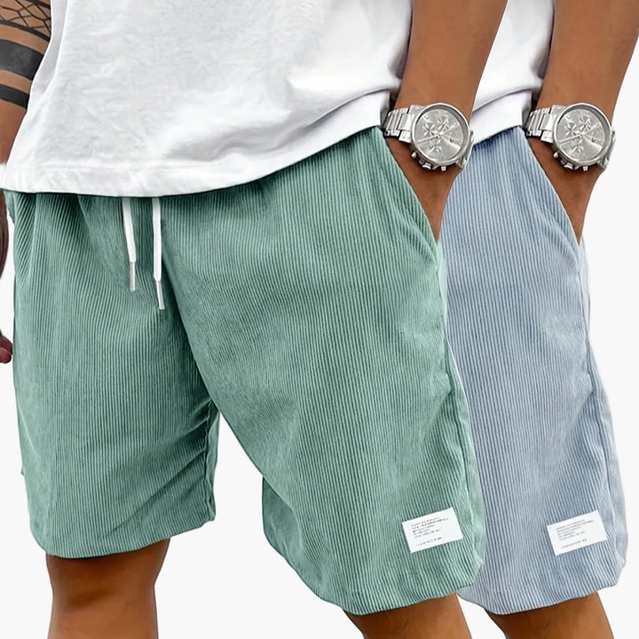 Herren Streetwear Shorts, perfekt kombinierbar für lässige Urban Looks und Outdoor-Aktivitäten.