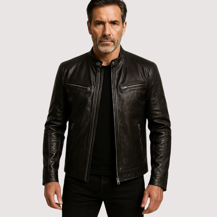 Herren Übergangsjacke für Herbst, stilvoll & vielseitig. Perfekte Saisonjacke für kühle Tage in Herrenmode.