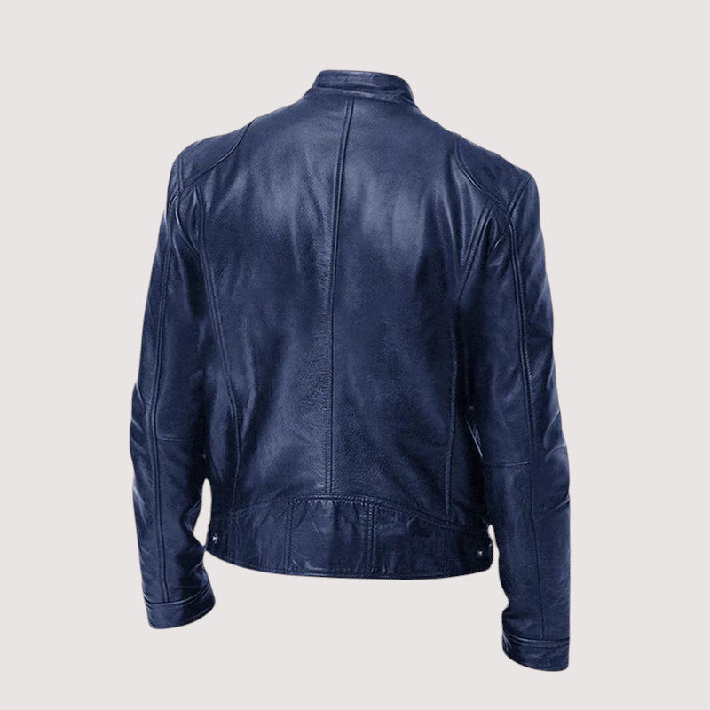 Zeitlose Herren Übergangsjacke, schlichtes Design, für Frühling und Herbst. Eine Basicjacke für Herrenmode.