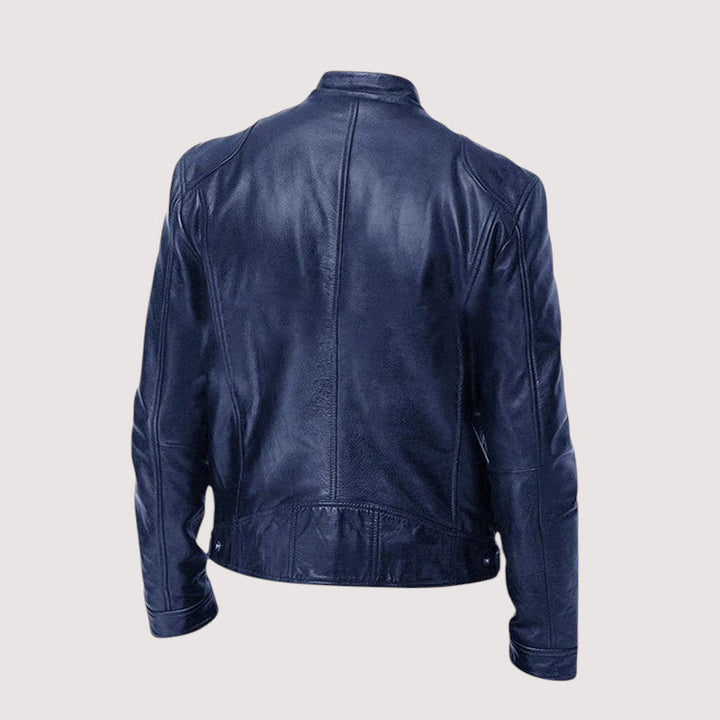 Zeitlose Herren Übergangsjacke, schlichtes Design, für Frühling und Herbst. Eine Basicjacke für Herrenmode.
